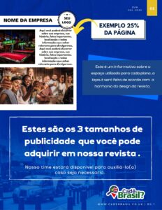 Patrocínio 1 Quarto de Página